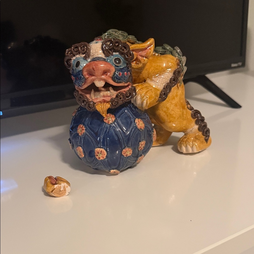 Colorful Ceramic Foo Dog